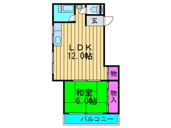 間取図 香里園ハウス