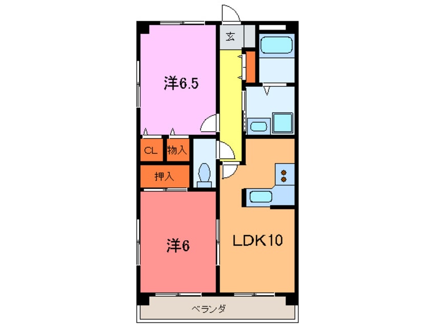間取図 グランエスポワール上が原