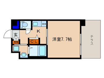 間取図 ベラジオ京都駅東(102)