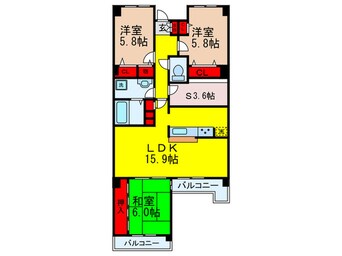 間取図 アーバンパーク緑地公園