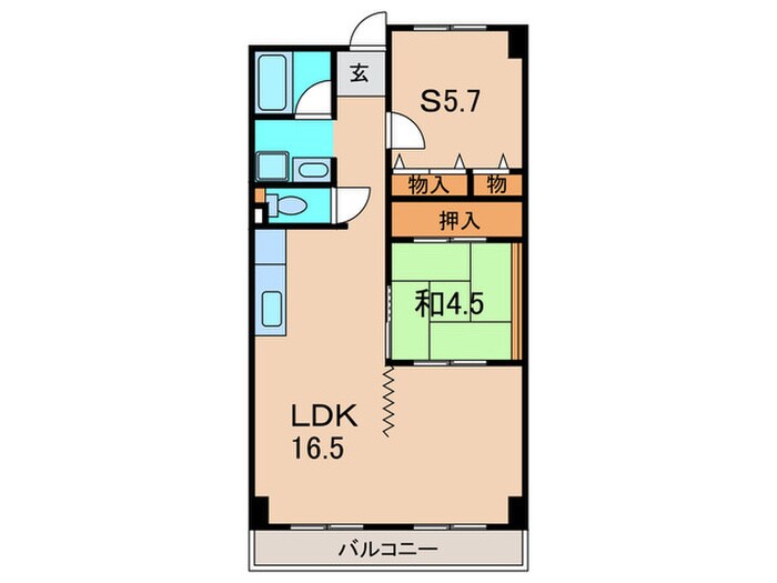 間取り図 グランド－ル南野