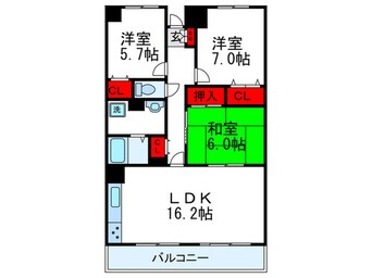 間取図 アーバンパーク緑地公園