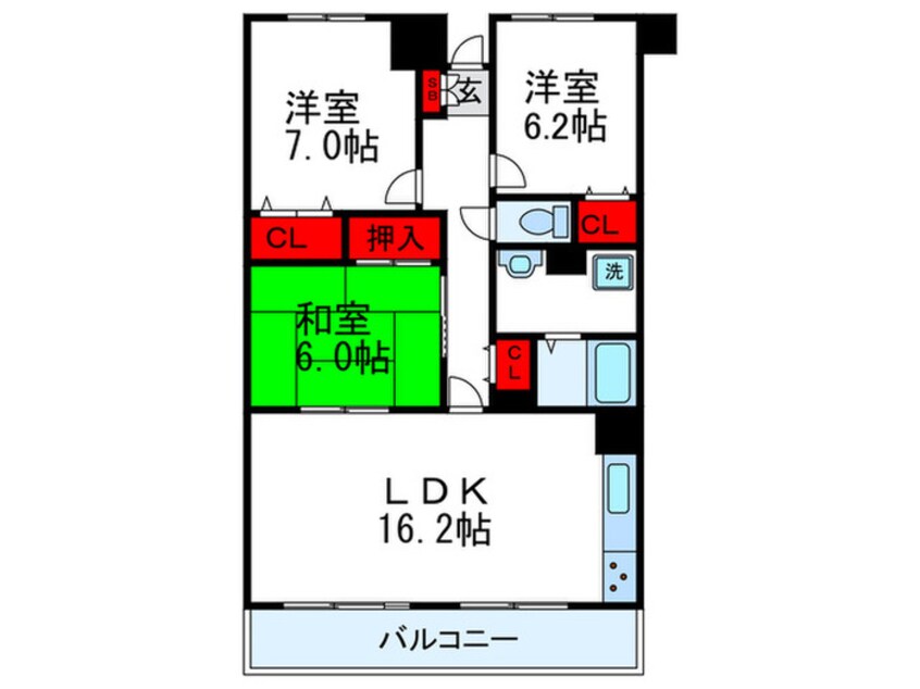 間取図 アーバンパーク緑地公園