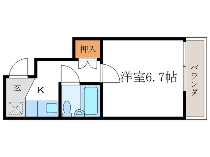 間取図 ナカマチ４４６