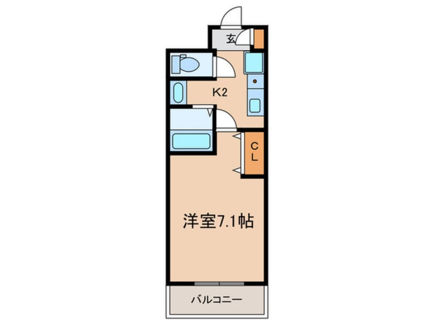 間取図 ﾚｼﾞﾃﾞｨｱ神戸ﾎﾟｰﾄｱｲﾗﾝﾄﾞｻｳｽ棟