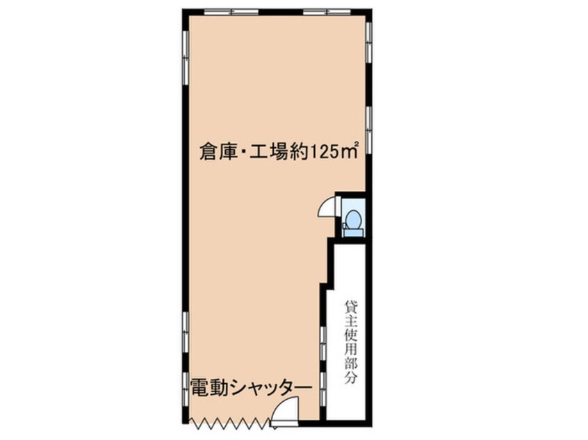 間取図 野村村東貸倉庫