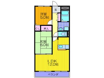 間取図 サンポケット