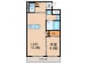 Maison de nexsus 1LDKの間取り