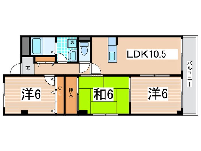 間取り図 サンジョイ