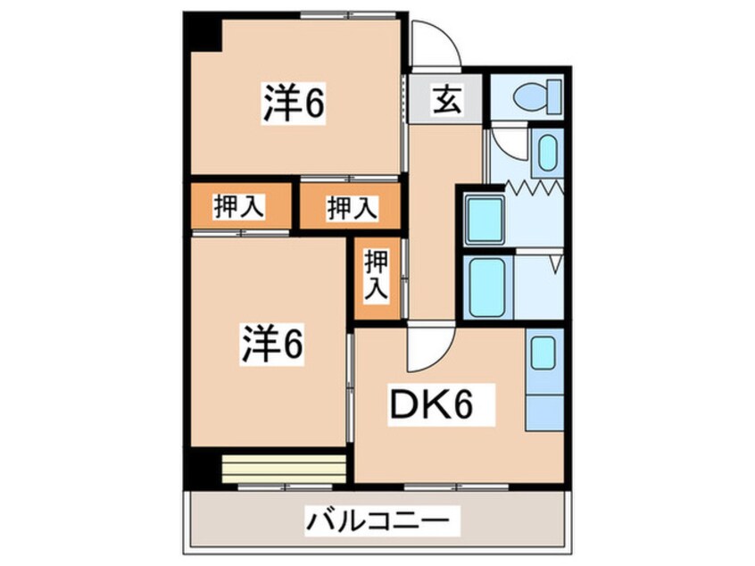 間取図 ビルⅠ