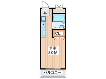 間取図 グリシ－ヌ壱番館