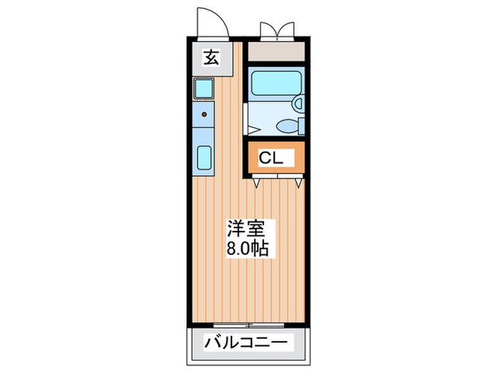 間取り図 グリシ－ヌ壱番館