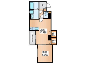 間取図 ﾌｫﾚｽﾄｸﾘｴｵｰﾚ朝日町ANEX
