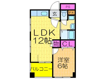 間取図 長居パ－クサイドプラザ