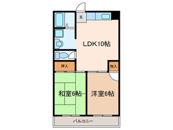 間取図 アルシオーネ塚口