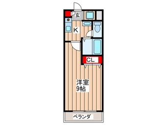 間取図 Ｍ　ＰＬＡＺＡ長堀