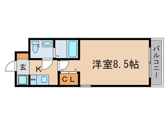 間取図 ルーチェ桃山