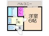 クラトン平野 1Kの間取り