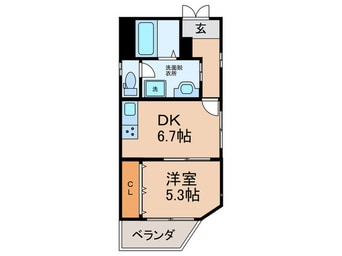 間取図 クレスト松盛