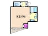 エントレ流町 1Rの間取り