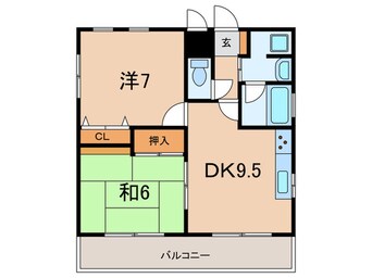 間取図 フェニックス板宿