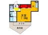 セレナヴィラ小阪Ｗ 1Kの間取り