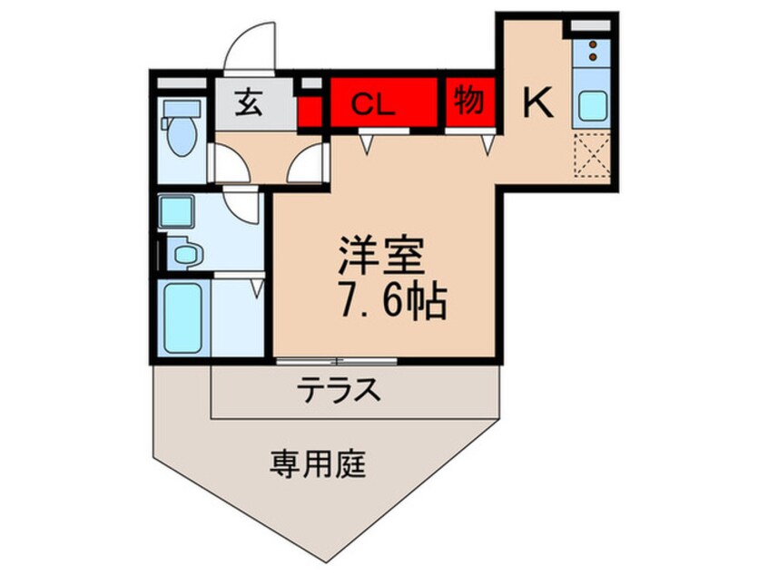 間取図 セレナヴィラ小阪Ｗ