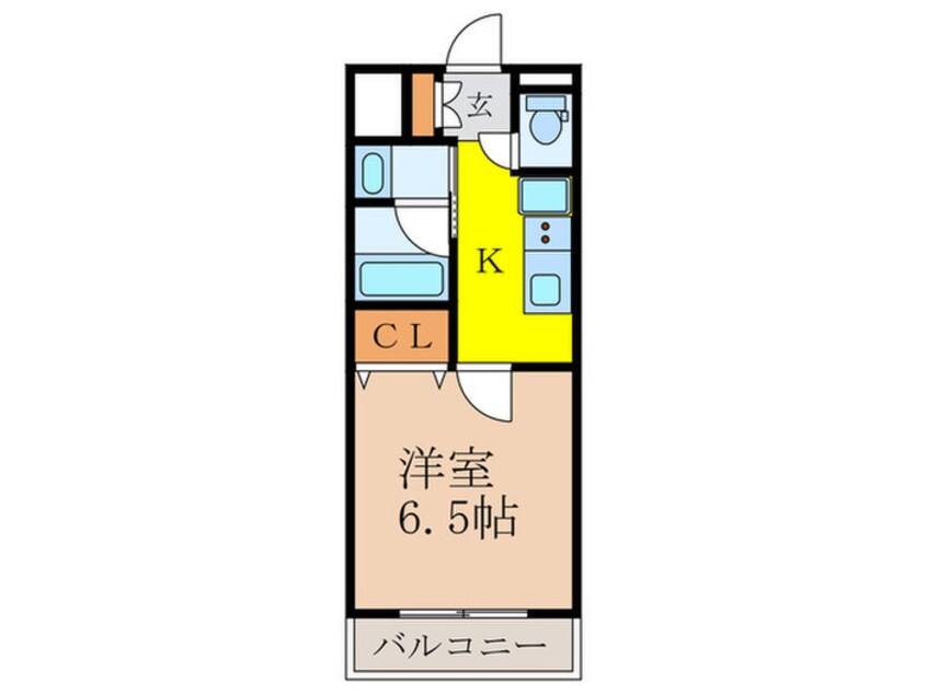 間取図 ミッドコート東三国