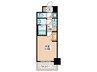 S-RESIDENCE都島Elegant 1Kの間取り