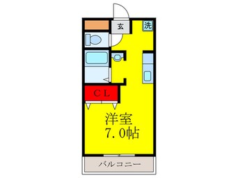 間取図 山崎第７マンション（南棟）