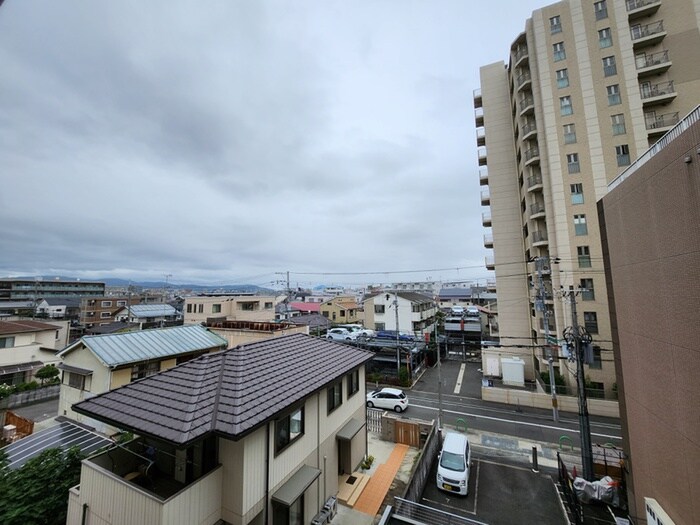 室内からの展望 山崎第７マンション（南棟）