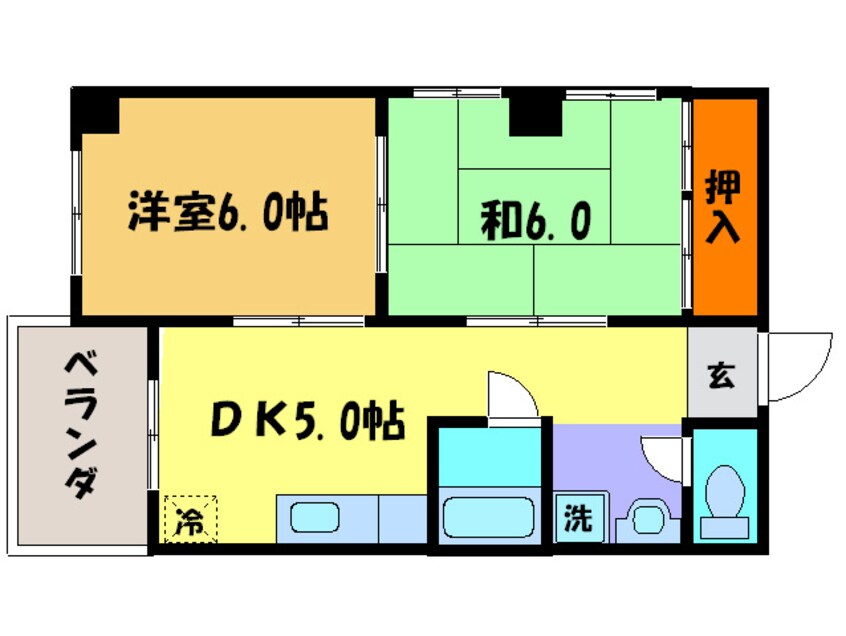 間取図 ファミール吉祥院
