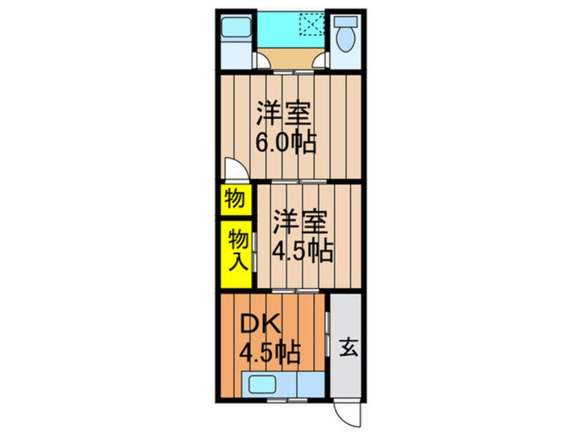 間取図 栄荘