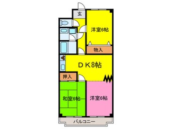 間取図 ス－ペリアレジデンスⅢ