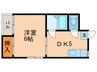 プチメゾンＫ・Ｔ 1DKの間取り