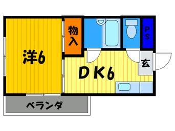 間取図 プチメゾンＫ・Ｔ