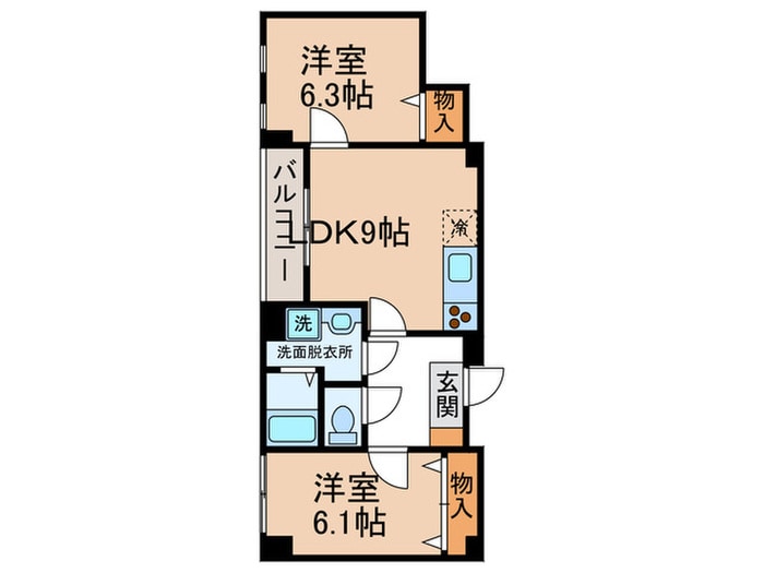 間取り図 Ｊ・スクエア