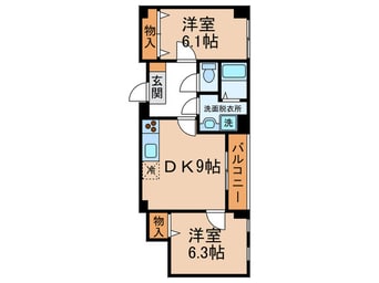 間取図 Ｊ・スクエア