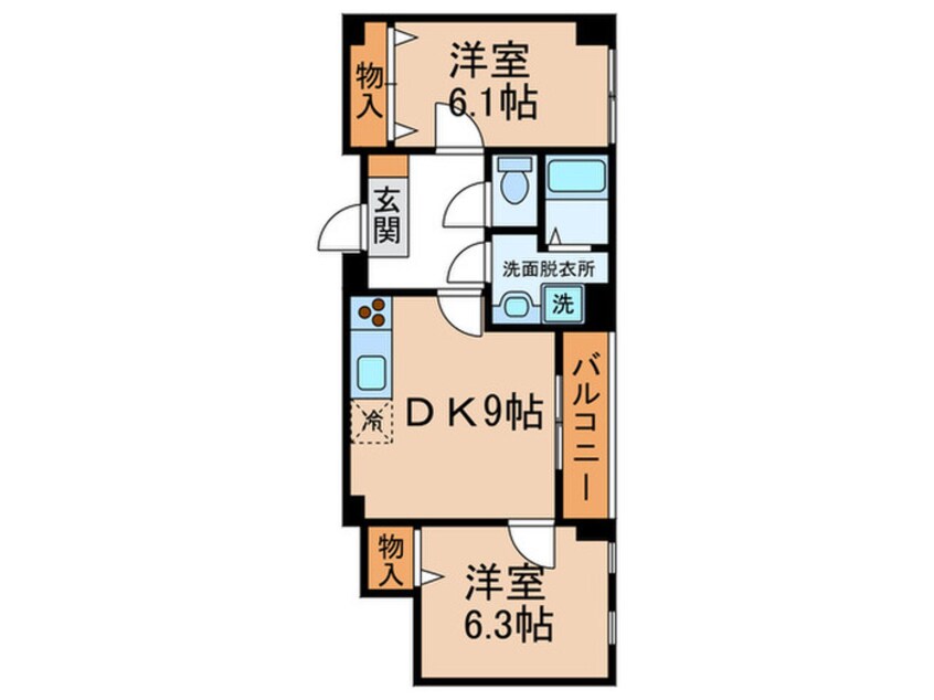 間取図 Ｊ・スクエア
