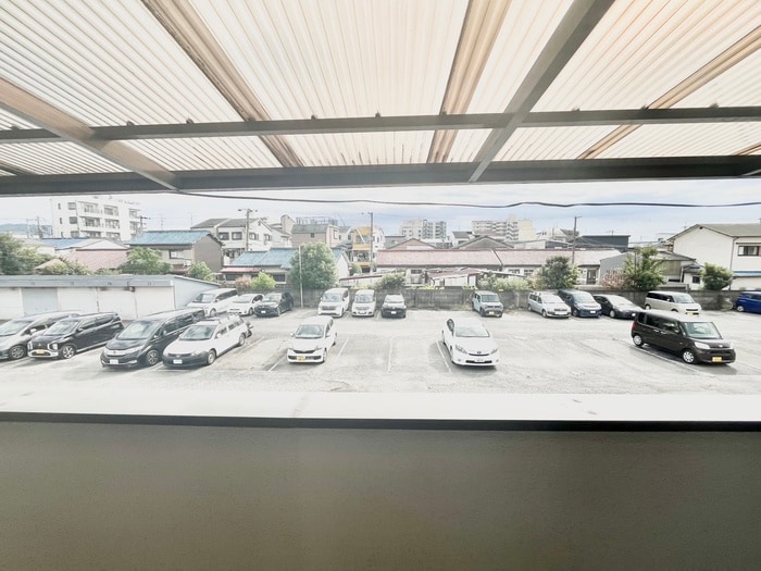 室内からの展望 常見貸家