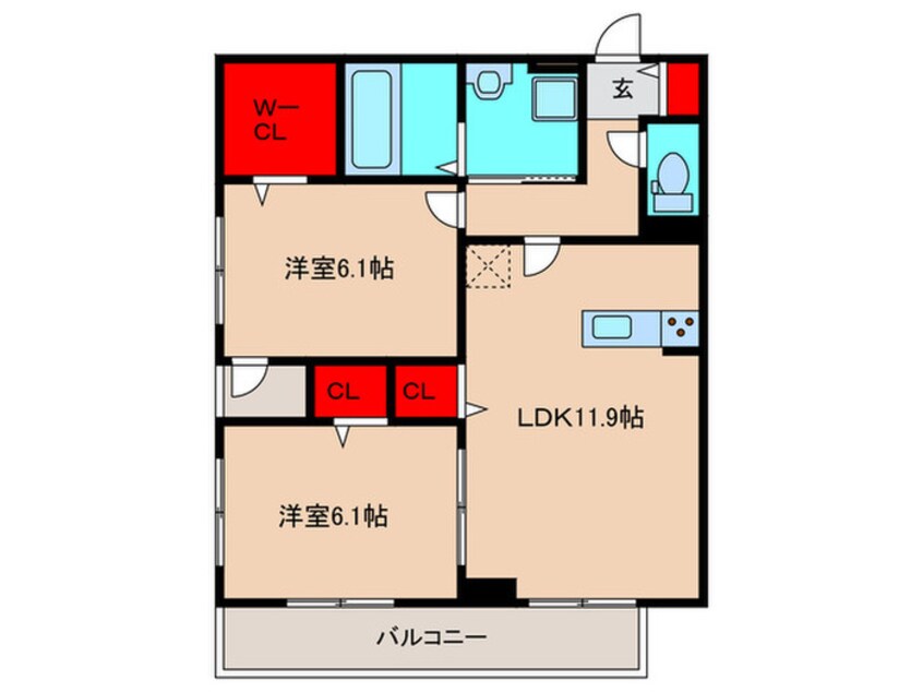 間取図 仮)ブリリアント