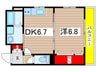 ＭＫコ－ト立花 1DKの間取り