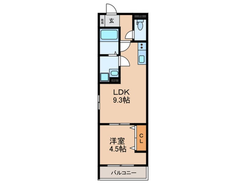 間取図 カ－サ平野