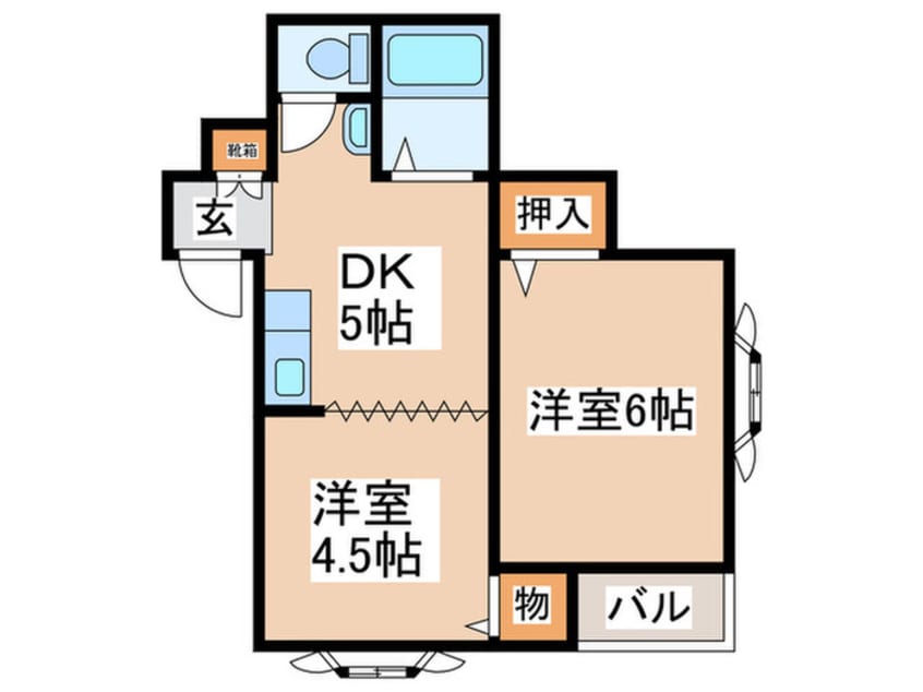 間取図 ルミナス　アスカ