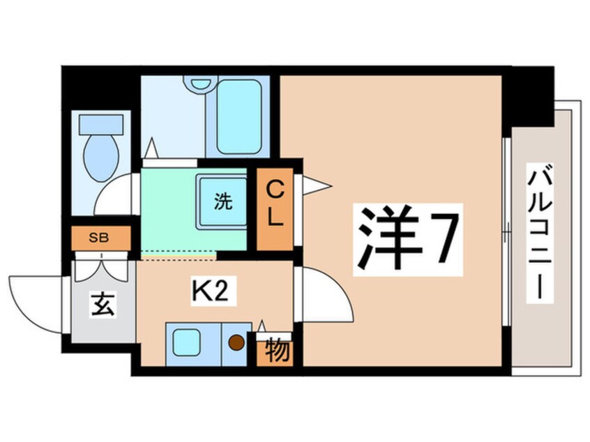 間取図 コージー太閤