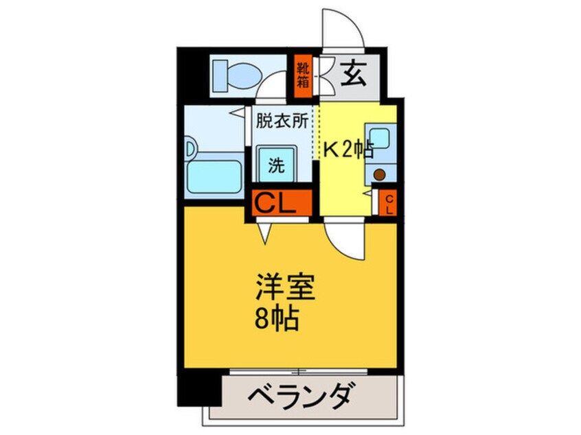 間取図 コージー太閤