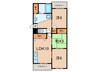 ランベール池北 3LDKの間取り
