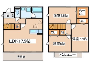 間取図 パ－クヒルズ東雲Ｃ棟