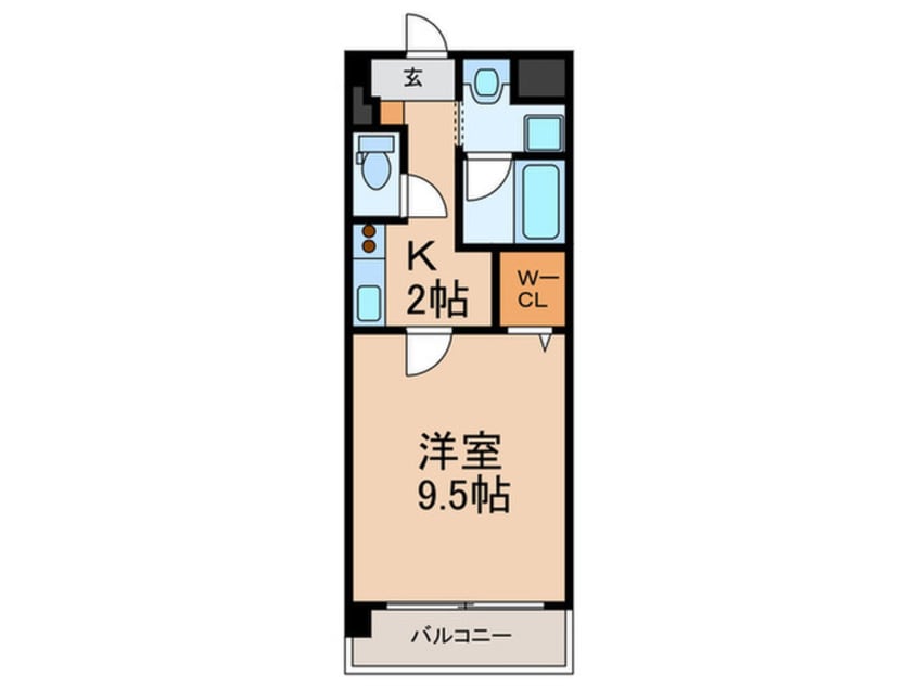 間取図 シェリ－ルソル