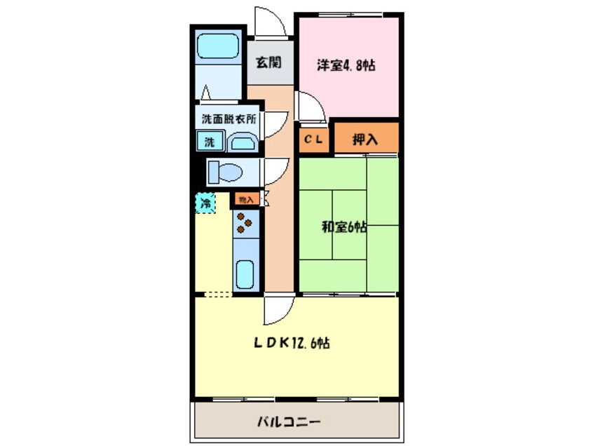 間取図 ＷＥＳＴ関空泉南ハイツ